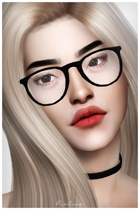 sims 4 clear glasses cc.